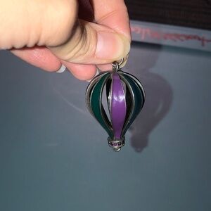 🛍️ Hot Air Balloon Necklace Charm